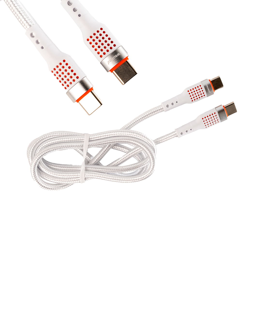 Type-C to Type-C Data Cable - Red - Star 60